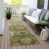 Piper Looms Chantille Panels ACN1944 Gold Machine Washable Area Rug Runner Outdoor Lifestyle Image Feature