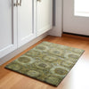 Piper Looms Chantille Panels ACN1944 Gold Machine Washable Area Rug Scatter Lifestyle Image Feature