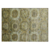 Piper Looms Chantille Panels ACN1944 Gold Machine Washable Area Rug Scatter Main Image