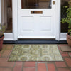 Piper Looms Chantille Panels ACN1944 Gold Machine Washable Area Rug Scatter Outdoor Lifestyle Image Feature