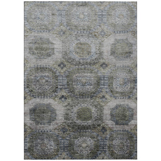 Piper Looms Chantille Panels ACN1944 Mocha Machine Washable Area Rug main image