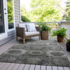 Piper Looms Chantille Panels ACN1944 Mocha Machine Washable Area Rug Outdoor Lifestyle Image Feature