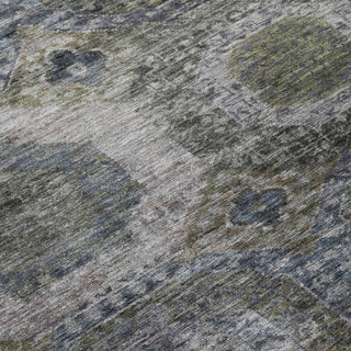 Piper Looms Chantille Panels ACN1944 Mocha Machine Washable Area Rug Swatch Image