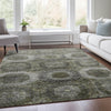 Piper Looms Chantille Panels ACN1944 Pewter Machine Washable Area Rug Lifestyle Image Feature