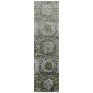 Piper Looms Chantille Panels ACN1944 Pewter Machine Washable Area Rug Runner Main Image