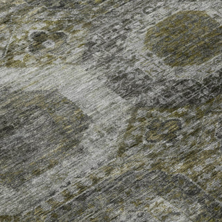 Piper Looms Chantille Panels ACN1944 Pewter Machine Washable Area Rug Swatch Image