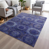 Piper Looms Chantille Panels ACN1944 Purple Machine Washable Area Rug Lifestyle Image Feature