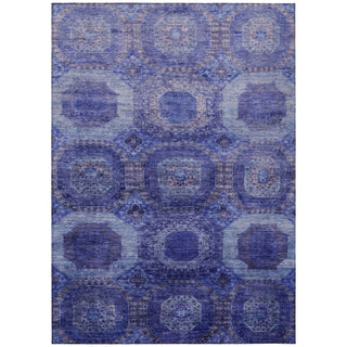 Piper Looms Chantille Panels ACN1944 Purple Machine Washable Area Rug main image