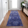 Piper Looms Chantille Panels ACN1944 Purple Machine Washable Area Rug Runner Lifestyle Image Feature