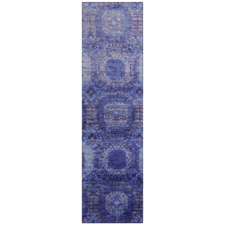 Piper Looms Chantille Panels ACN1944 Purple Machine Washable Area Rug Runner Main Image