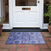 Piper Looms Chantille Panels ACN1944 Purple Machine Washable Area Rug Scatter Outdoor Lifestyle Image Feature