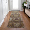 Piper Looms Chantille Panels ACN1944 Rust Machine Washable Area Rug Runner Lifestyle Image Feature