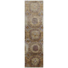 Piper Looms Chantille Panels ACN1944 Rust Machine Washable Area Rug Runner Main Image