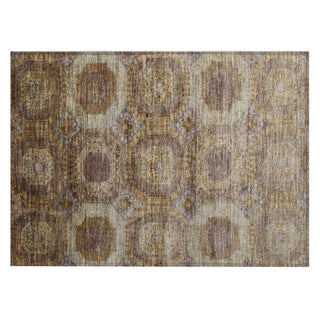 Piper Looms Chantille Panels ACN1944 Rust Machine Washable Area Rug Scatter Main Image