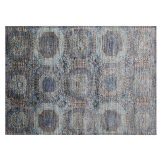 Piper Looms Chantille Panels ACN1944 Teal Machine Washable Area Rug Scatter Main Image