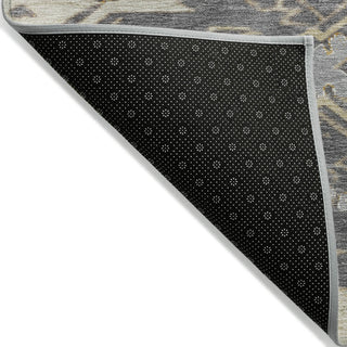 Piper Looms Chantille Tribal ACN1945 Beige Machine Washable Area Rug Backing Image