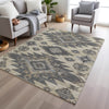 Piper Looms Chantille Tribal ACN1945 Beige Machine Washable Area Rug Lifestyle Image Feature