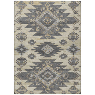 Piper Looms Chantille Tribal ACN1945 Beige Machine Washable Area Rug main image