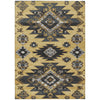 Piper Looms Chantille Tribal ACN1945 Gold Machine Washable Area Rug main image
