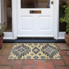 Piper Looms Chantille Tribal ACN1945 Gold Machine Washable Area Rug Scatter Outdoor Lifestyle Image Feature
