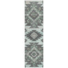 Piper Looms Chantille Tribal ACN1945 Mint Machine Washable Area Rug Runner Main Image