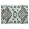 Piper Looms Chantille Tribal ACN1945 Mint Machine Washable Area Rug Scatter Main Image