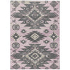 Piper Looms Chantille Tribal ACN1945 Pink Machine Washable Area Rug main image