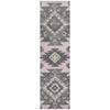 Piper Looms Chantille Tribal ACN1945 Pink Machine Washable Area Rug Runner Main Image
