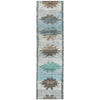 Piper Looms Chantille Tribal ACN1946 Brown Machine Washable Area Rug Runner Main Image