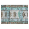 Piper Looms Chantille Tribal ACN1946 Brown Machine Washable Area Rug Scatter Main Image