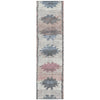 Piper Looms Chantille Tribal ACN1946 Denim Machine Washable Area Rug Runner Main Image