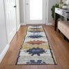 Piper Looms Chantille Tribal ACN1946 Gold Machine Washable Area Rug Runner Lifestyle Image Feature