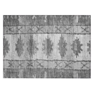Piper Looms Chantille Tribal ACN1946 Gray Machine Washable Area Rug Scatter Main Image