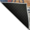 Piper Looms Chantille Tribal ACN1946 Navy Machine Washable Area Rug Backing Image