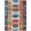 Piper Looms Chantille Tribal ACN1946 Navy Machine Washable Area Rug main image