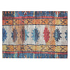 Piper Looms Chantille Tribal ACN1946 Navy Machine Washable Area Rug Scatter Main Image
