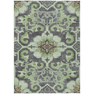 Piper Looms Chantille Global ACN1947 Aloe Machine Washable Area Rug main image