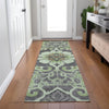 Piper Looms Chantille Global ACN1947 Aloe Machine Washable Area Rug Runner Lifestyle Image Feature