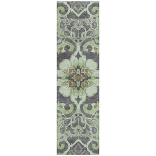 Piper Looms Chantille Global ACN1947 Aloe Machine Washable Area Rug Runner Main Image