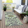 Piper Looms Chantille Global ACN1947 Aloe Machine Washable Area Rug Runner Outdoor Lifestyle Image Feature