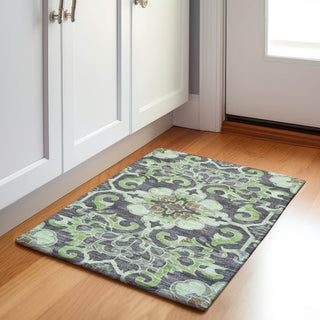 Piper Looms Chantille Global ACN1947 Aloe Machine Washable Area Rug Scatter Lifestyle Image Feature