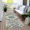 Piper Looms Chantille Global ACN1947 Beige Machine Washable Area Rug Runner Outdoor Lifestyle Image Feature