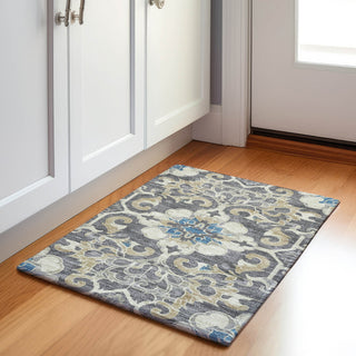 Piper Looms Chantille Global ACN1947 Beige Machine Washable Area Rug Scatter Lifestyle Image Feature