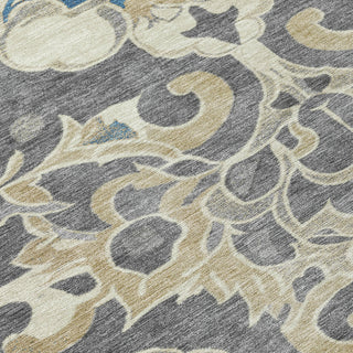 Piper Looms Chantille Global ACN1947 Beige Machine Washable Area Rug Swatch Image