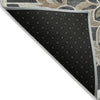 Piper Looms Chantille Global ACN1947 Charcoal Machine Washable Area Rug Backing Image