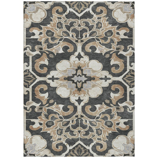 Piper Looms Chantille Global ACN1947 Charcoal Machine Washable Area Rug main image