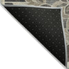 Piper Looms Chantille Global ACN1947 Chocolate Machine Washable Area Rug Backing Image