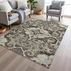 Piper Looms Chantille Global ACN1947 Chocolate Machine Washable Area Rug Lifestyle Image Feature