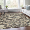 Piper Looms Chantille Global ACN1947 Chocolate Machine Washable Area Rug Lifestyle Image Feature