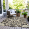 Piper Looms Chantille Global ACN1947 Chocolate Machine Washable Area Rug Outdoor Lifestyle Image Feature